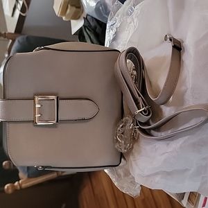 Gray purse